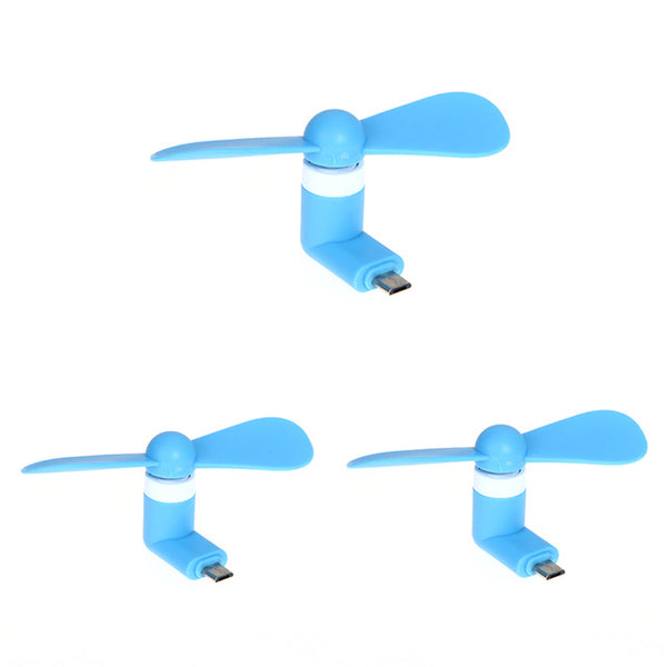 Portable Travel Gadget Flexible Mini Micro USB Fans for Samsung Xiaomi Android Phone Hand Fan
