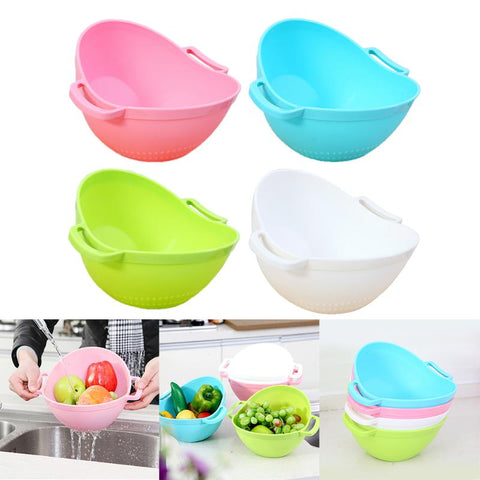 Multifunction Storage Basket Fruit Vegetable Washing Draining Basket Kitchen Organizer Storage Basket Kitchen Gadgets