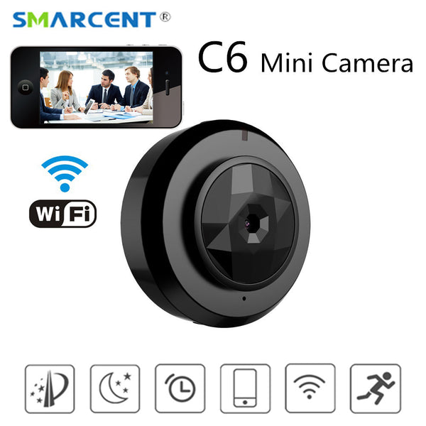 2018 C9 C6 Mini Camera for Baby Home Security WIFI IP Control By Mobile Phone With Night Vision HD 720P DVR Cam New Gadgets