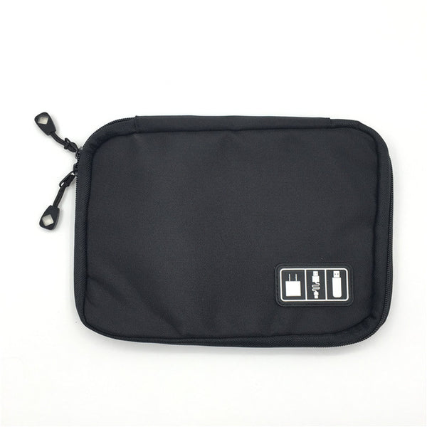 HEONYIRRY Organizer System Kit Case Storage Bag Digital Gadget Devices USB Cable Earphone Pen Travel Insert Portable case