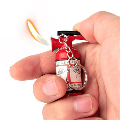 Mini Butane Gas Lighters Cigarette Fire Lighter Extinguisher Shape Lights Jet Lighter For Cigar Cigarette Accessories Men Gadget